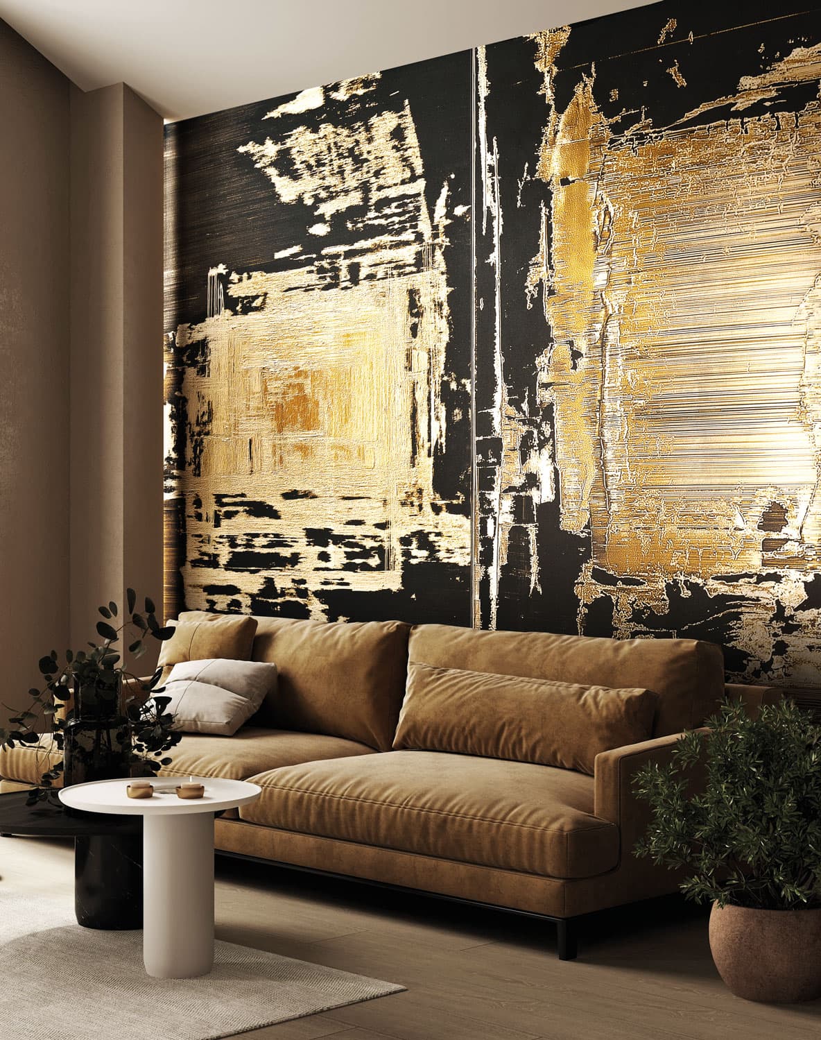Gold Plaster by Londonart Lab