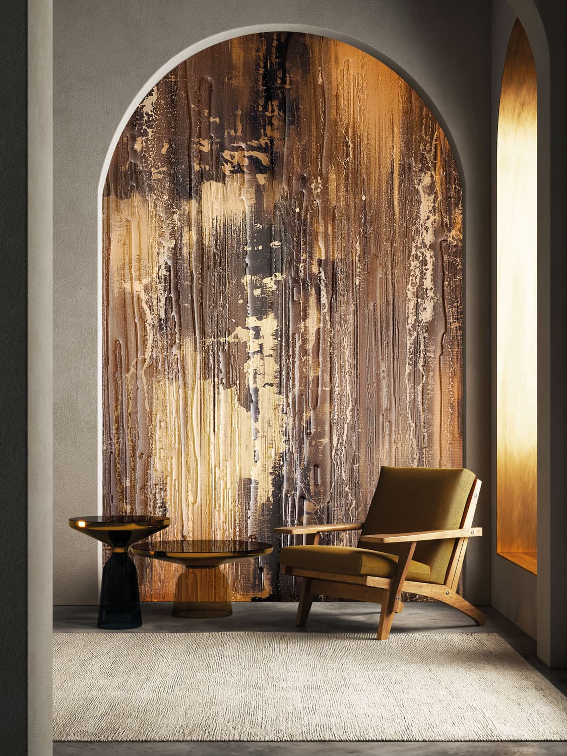 Dance of Golden Shadows by Nicola Bottegal