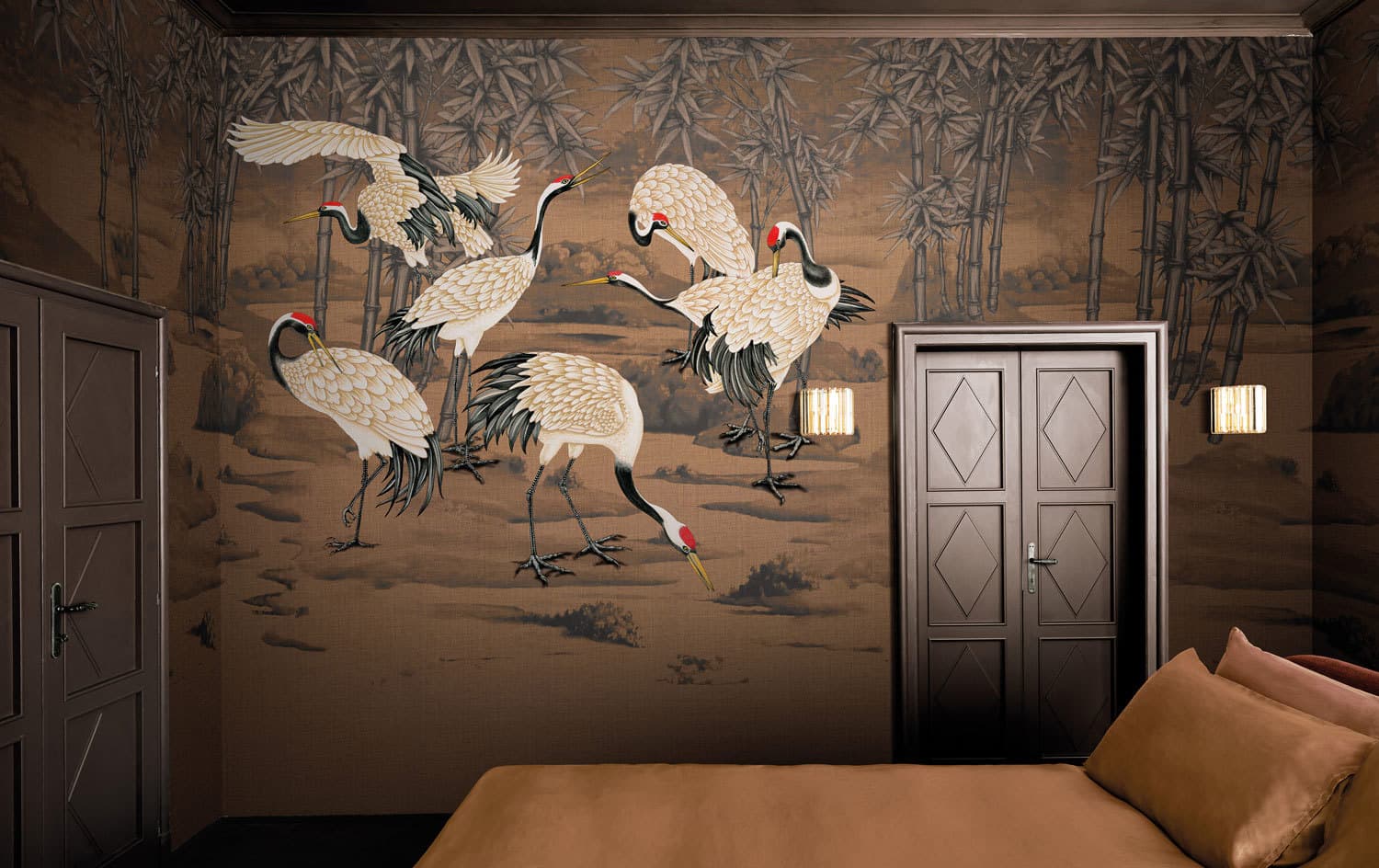 Tabi wallpaper, room scene 2