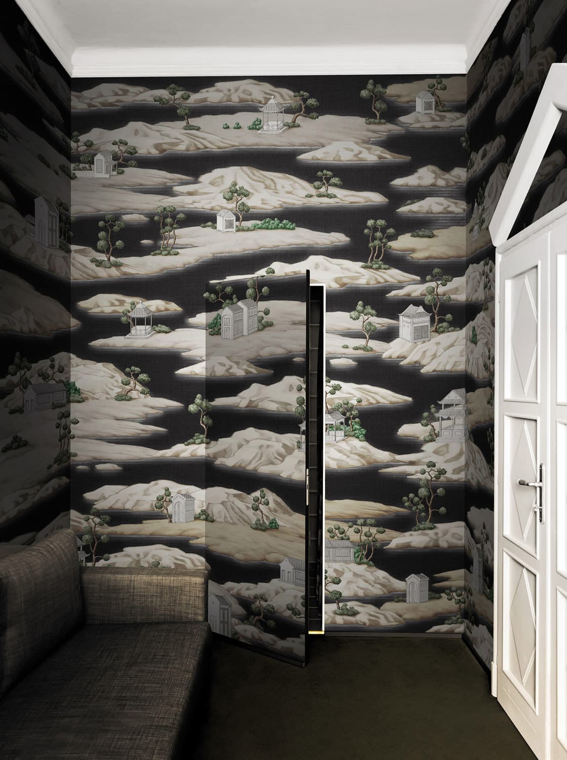 Yukata in a room