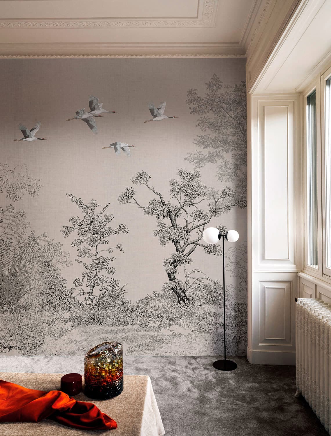 Obi wallpaper, room scene 5