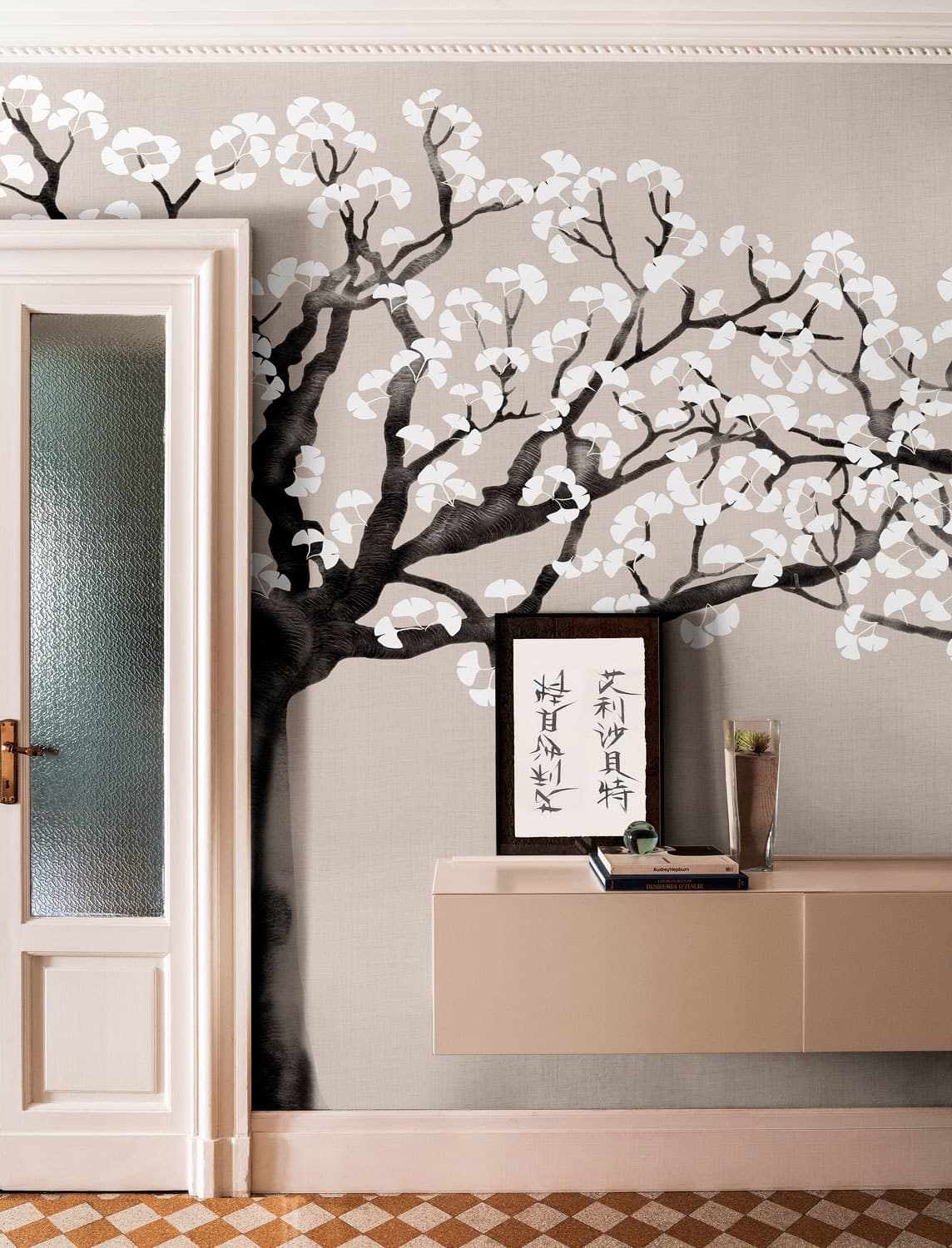 Kosode by Tale Books, in a room