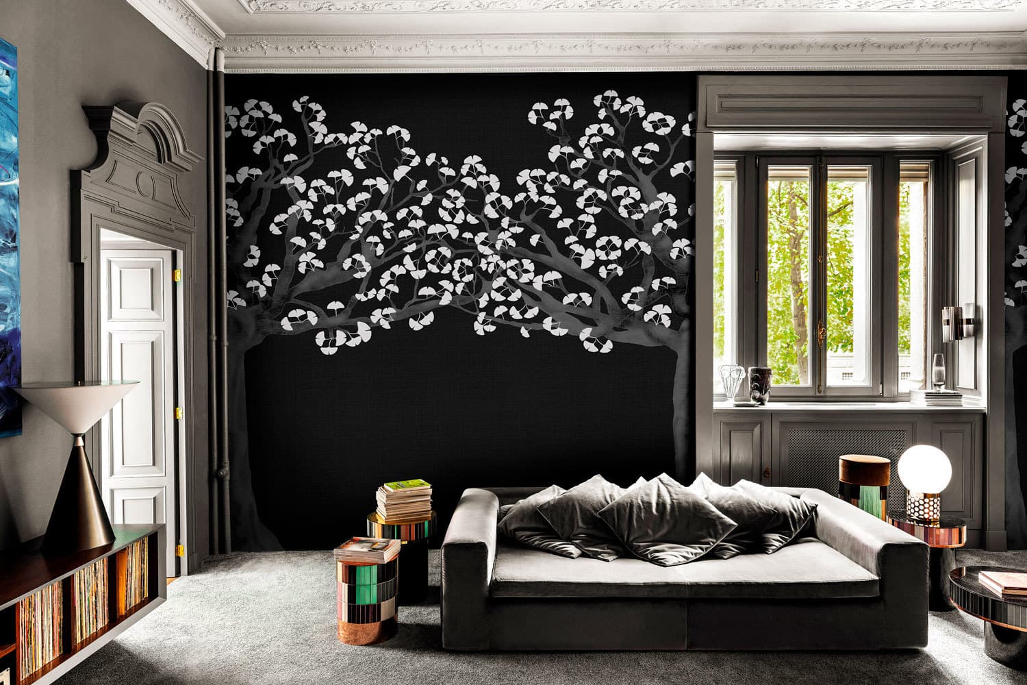 Kosode in a room