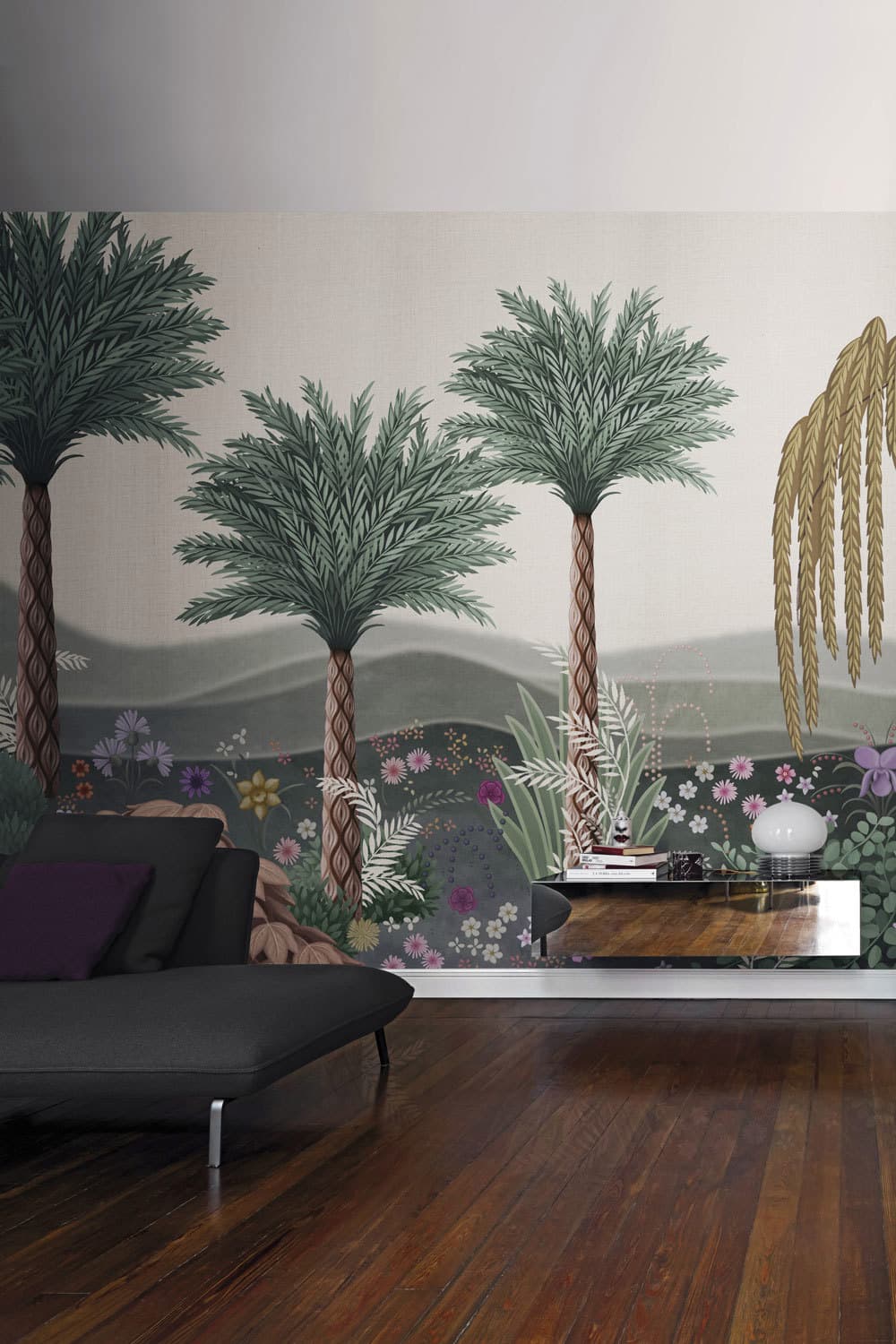 La Course wallpaper, room scene 5