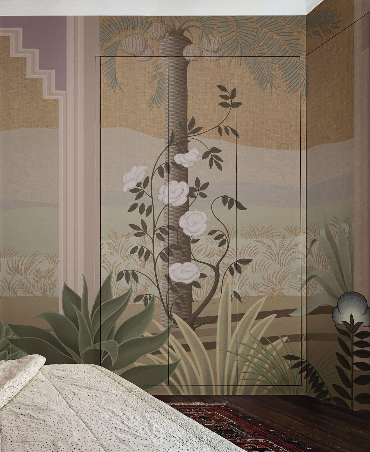 Distance wallpaper, room scene 3