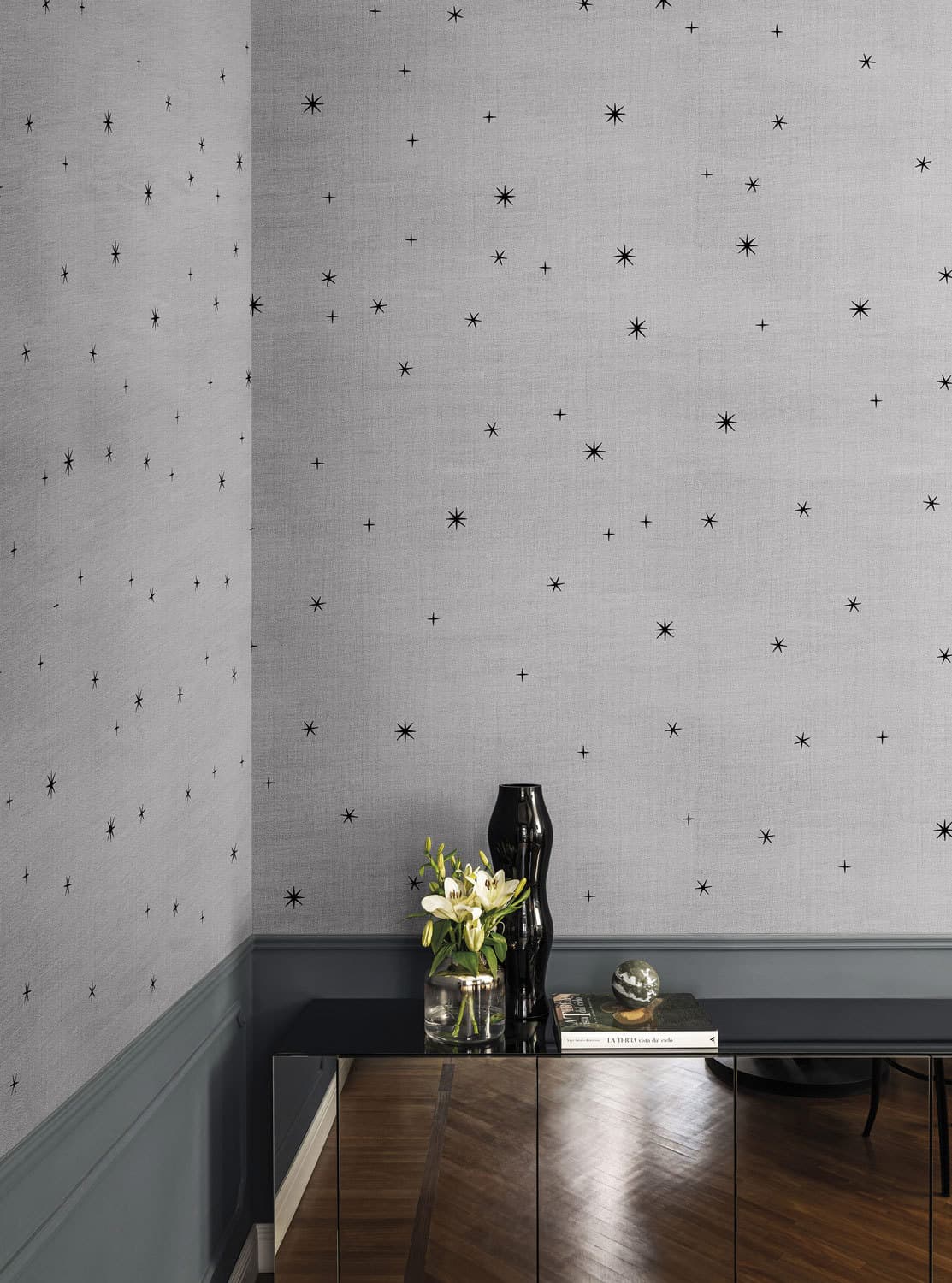 Les étoiles in a room