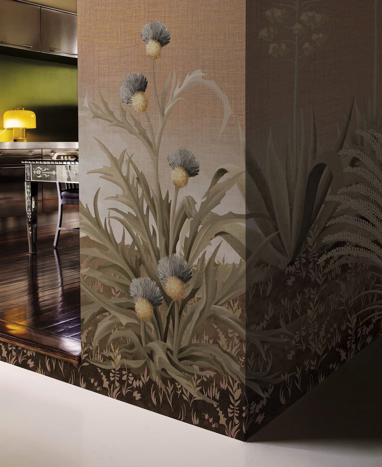 Forêt wallpaper, room scene 3