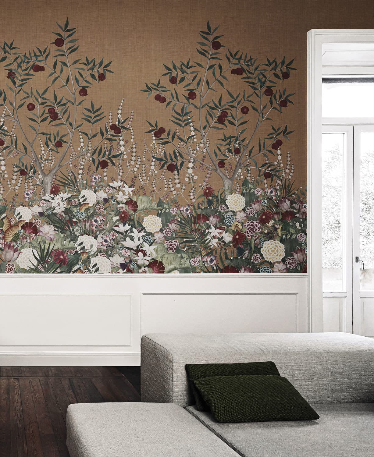 Fleurs Magiques by Tale Books, in a room