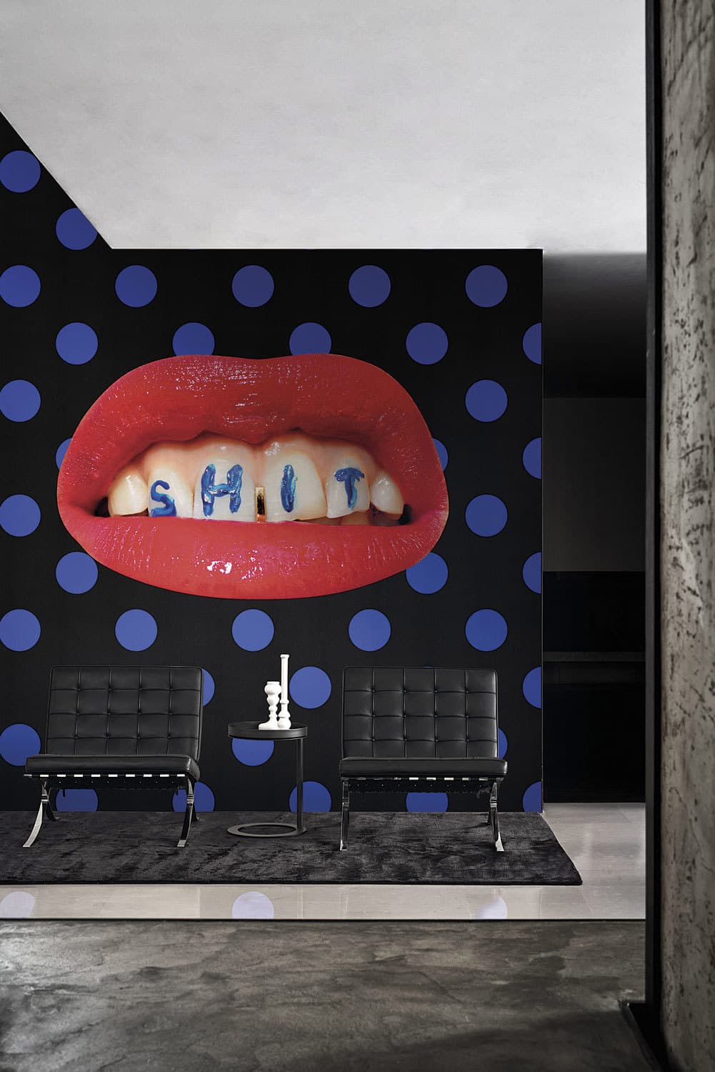WASH YOUR MOUTH wallpaper, room scene 4