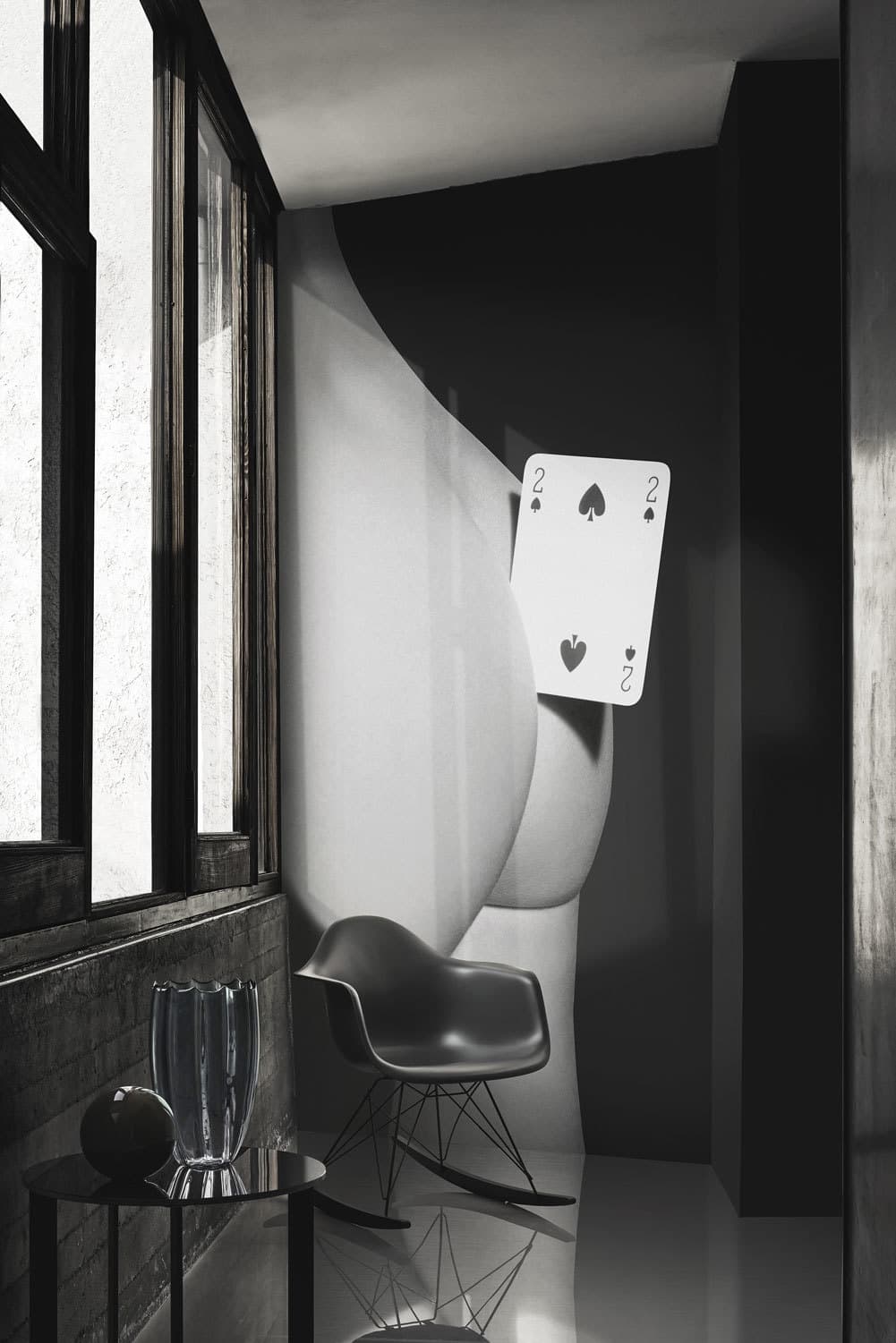 BYE BYE wallpaper, room scene 2