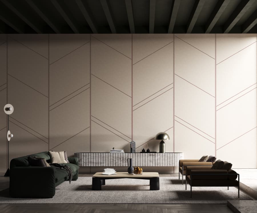 Chevron by Atelis, in a room