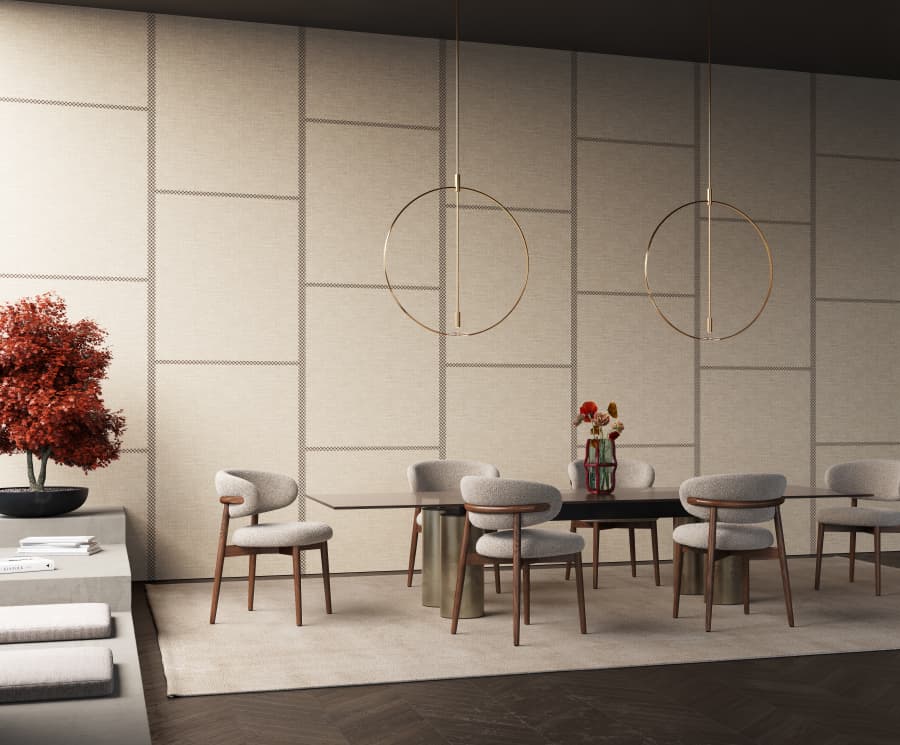 Herringbone by Atelis, in a room