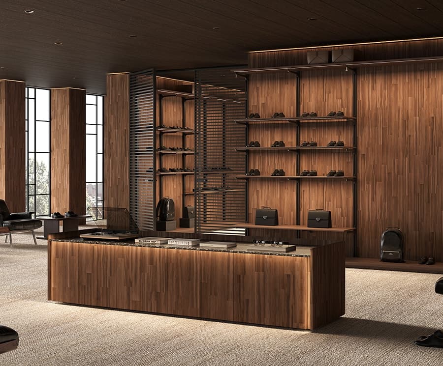 Coro by Boiserie 3D, in a room