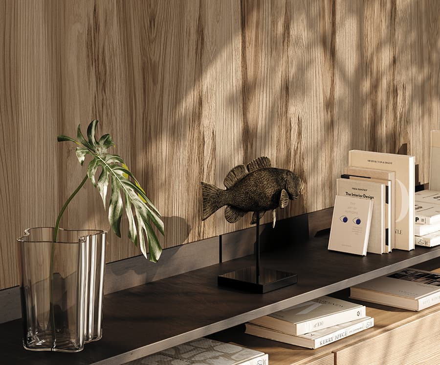 Flambe by Boiserie 3D, in a room
