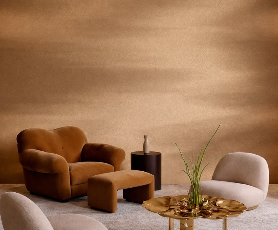 Scia by FRAMES - Orizzonti Sospesi, in a room