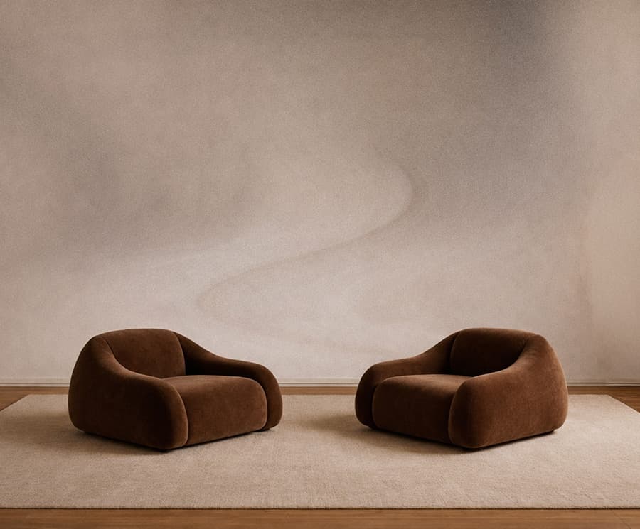 Riva by FRAMES - Orizzonti Sospesi, in a room