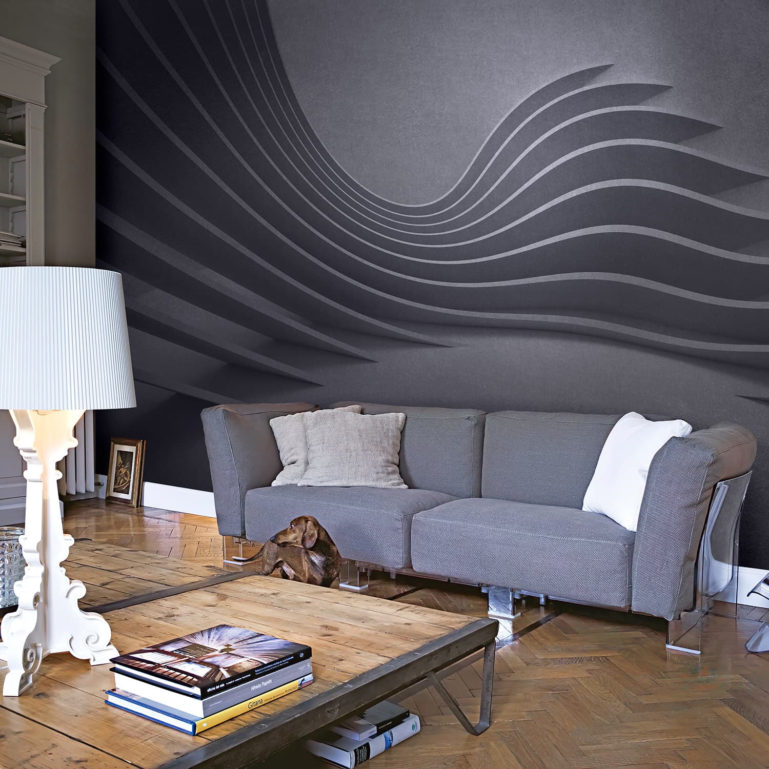 City by Home Digital Panels, in a room