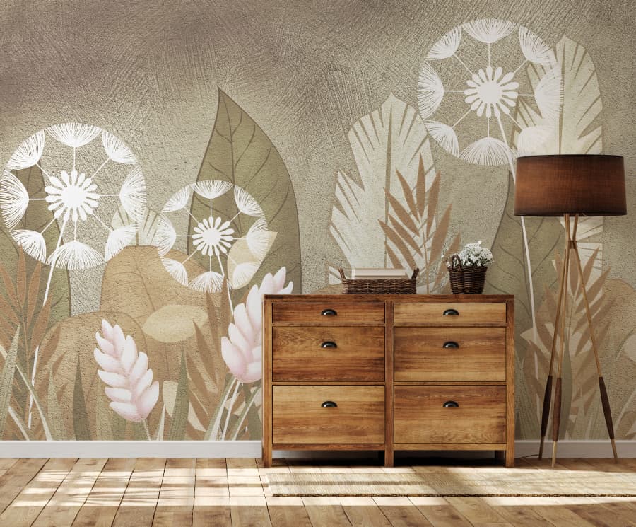 Dandelion by Home Digital Panels, in a room