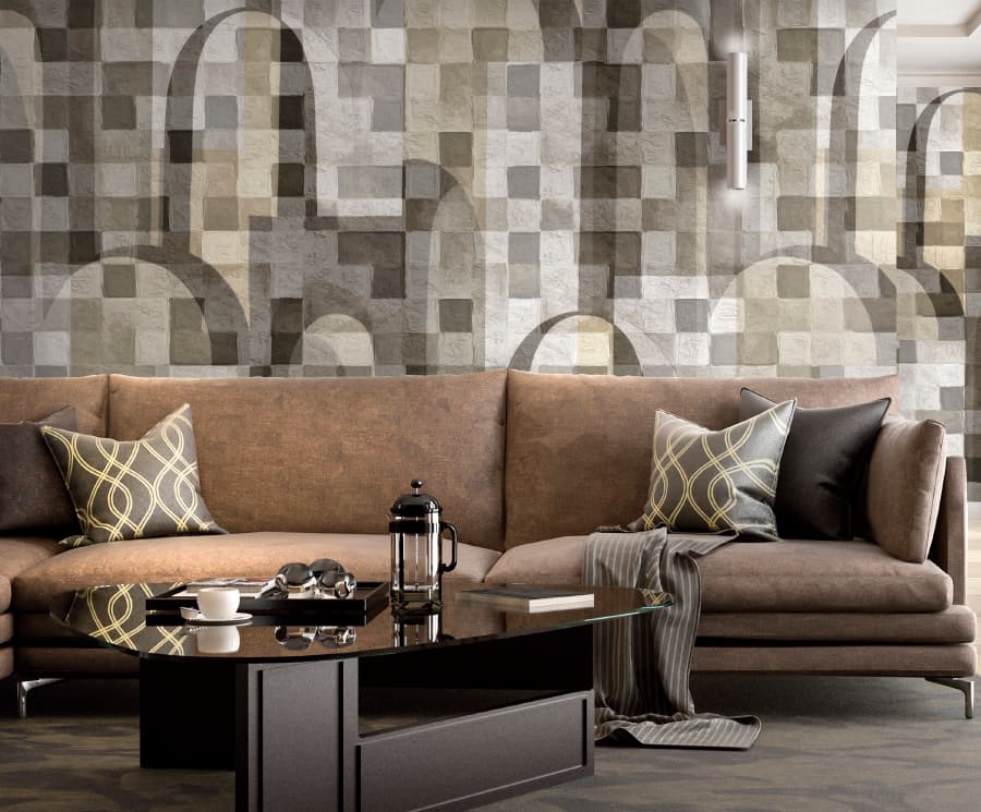 Namib by Home Digital Panels, in a room