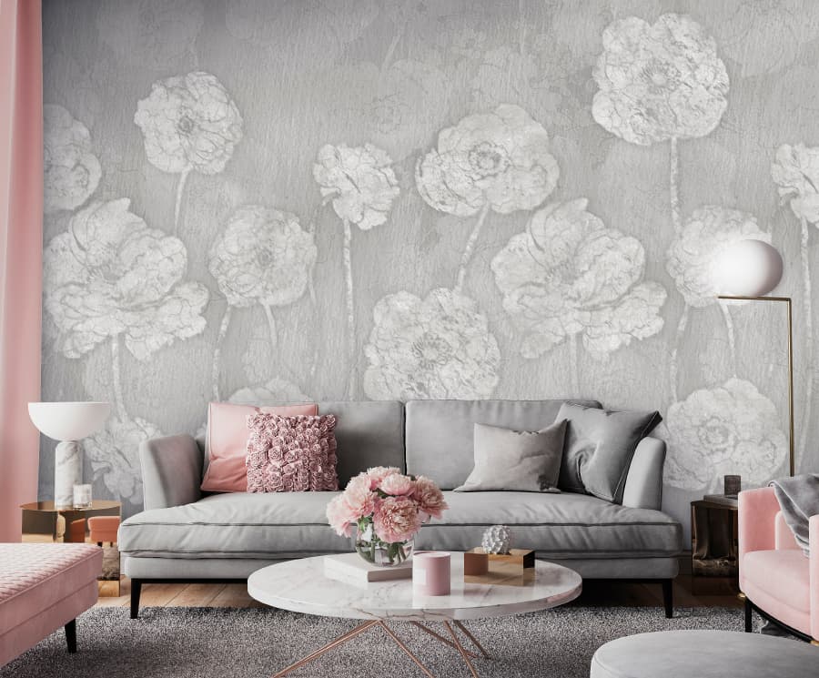 Peonies by Home Digital Panels, in a room