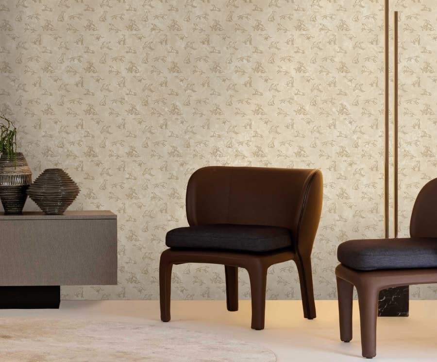 Levriero by Trussardi Casa 8, in a room