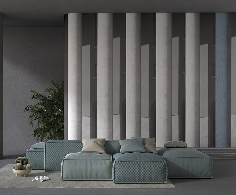 Portici d’Ombra 2 by Project, in a room