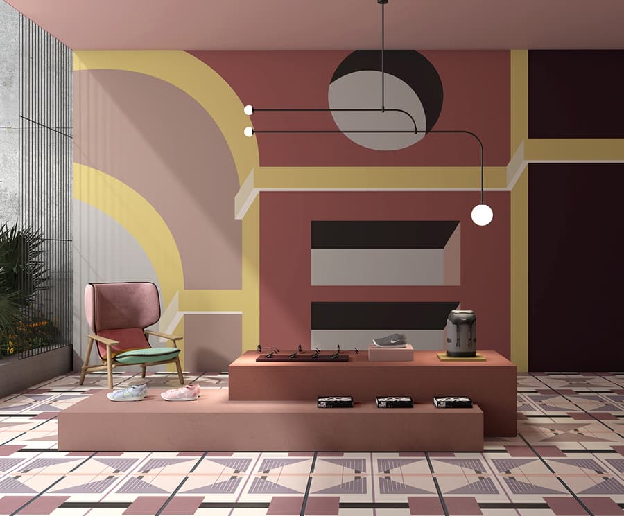 Frammenti 2 by Project, in a room