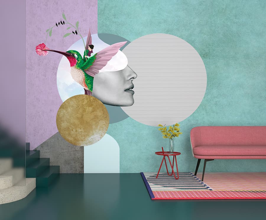 Femme Atomique by Project, in a room