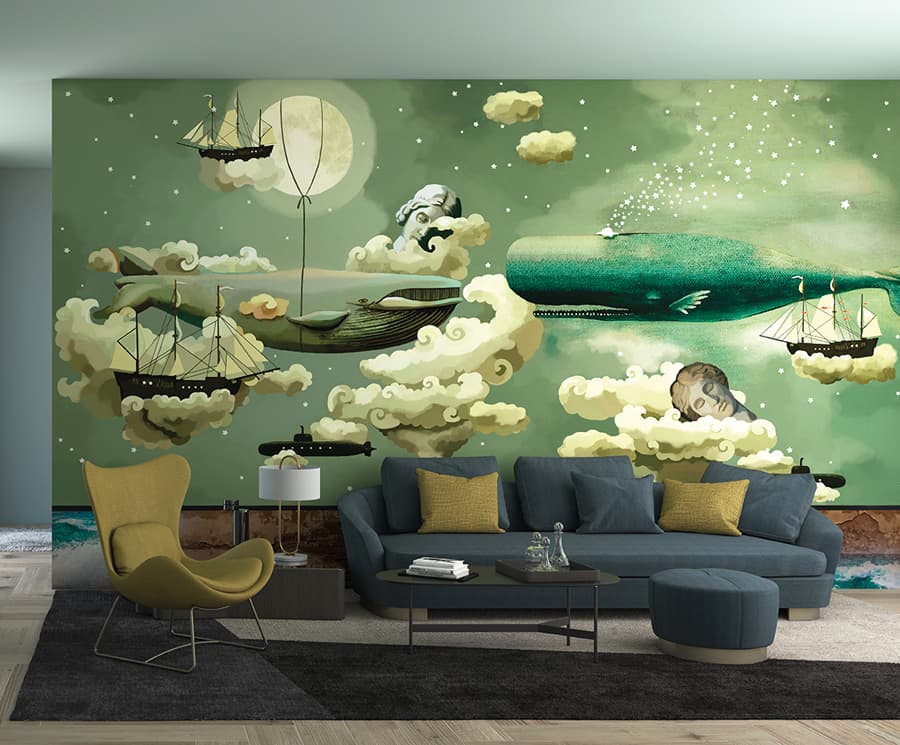 Abisso Surrealista by Project, in a room