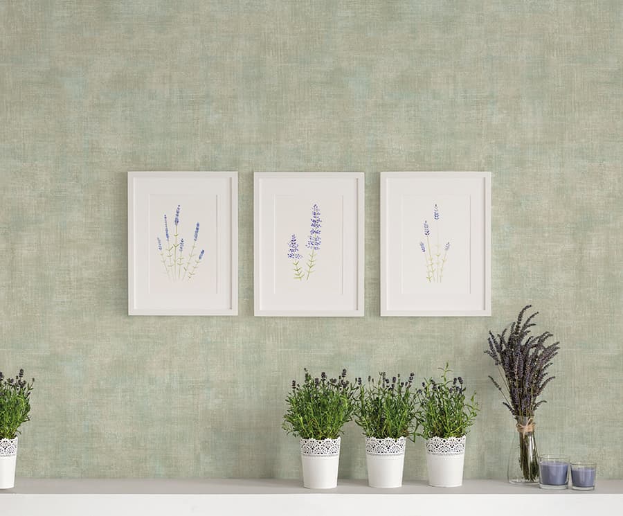 Satin Flowers by Satin Flowers, in a room