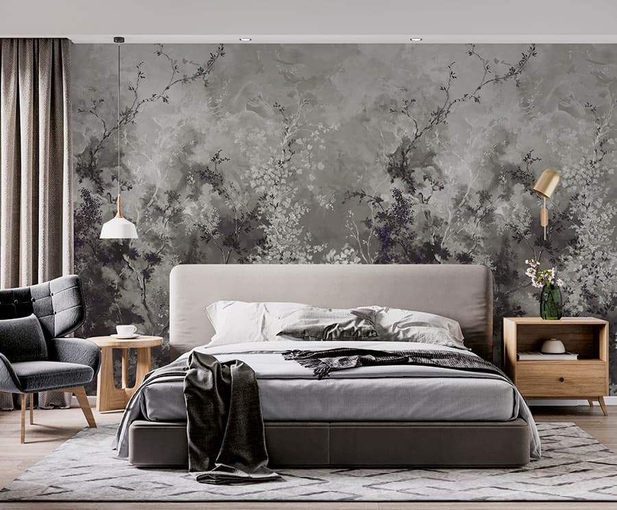 Akebia by Satin Flowers, in a room