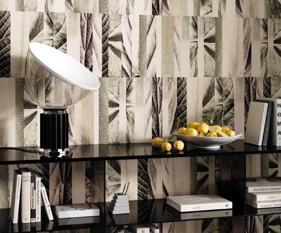 Leaves Filling by Project II, in a room