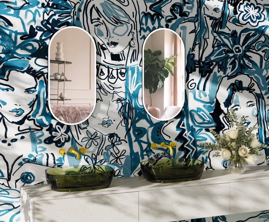 Siamo Foresta by Project II, in a room