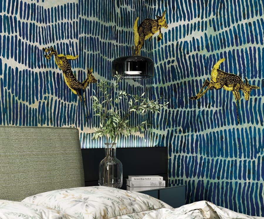 Antilopi by Project II, in a room