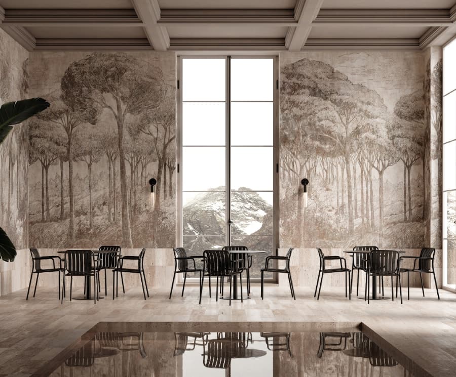 Foresta by Project II, in a room